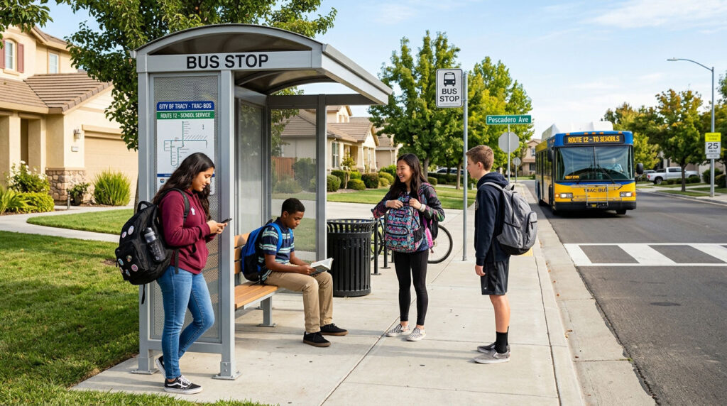 Student transportation during the 2026 school year in Tracy California